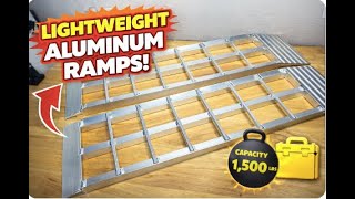 DIY Aluminum Shed Ramps – Lightweight & Built to Last