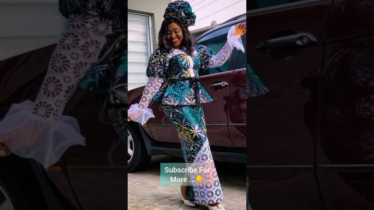 2022 Latest Ankara Gown Top Shirt Styles For Ladies