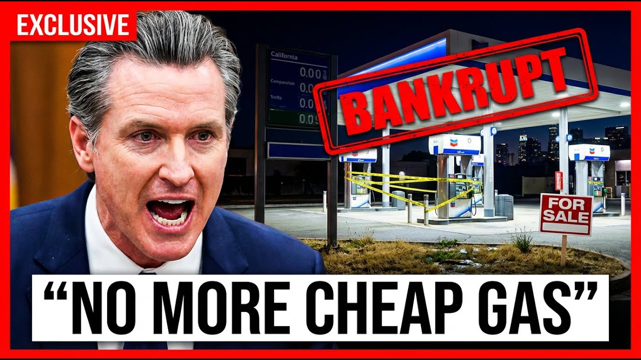 California Governor LOSING CONTROL As Gas Stations Go Bankrupt