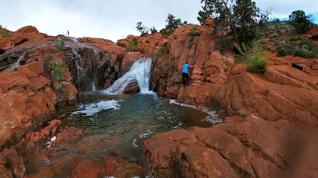 Gunlock State Park Waterfalls Utah YouTube