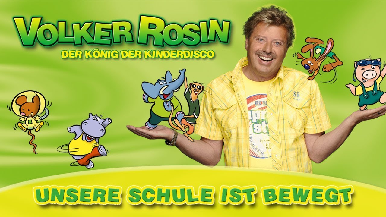 Volker Rosin - Unsere Schule ist bewegt (Schulsong der Volker Rosin Schule) | Kinderlieder