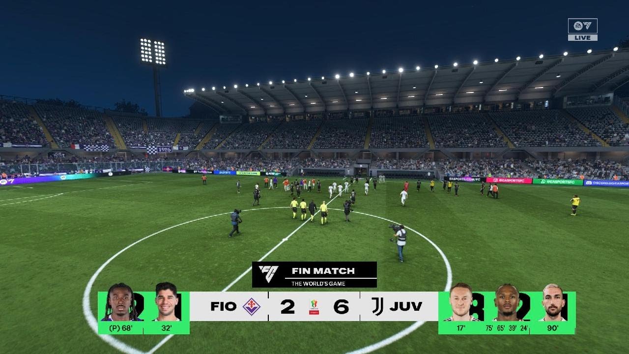 FC26 / COPPA ITALIA / FIORENTINA VS JUVENTUS