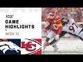 Broncos vs. Chiefs Week 15 Highlights | NFL 2019