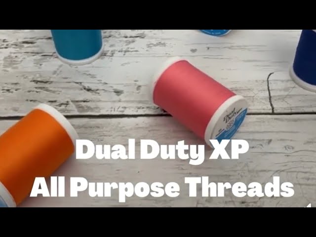 Watch: Introducing Dual Duty XP Heavy Duty Sewing Thread 4 Spools