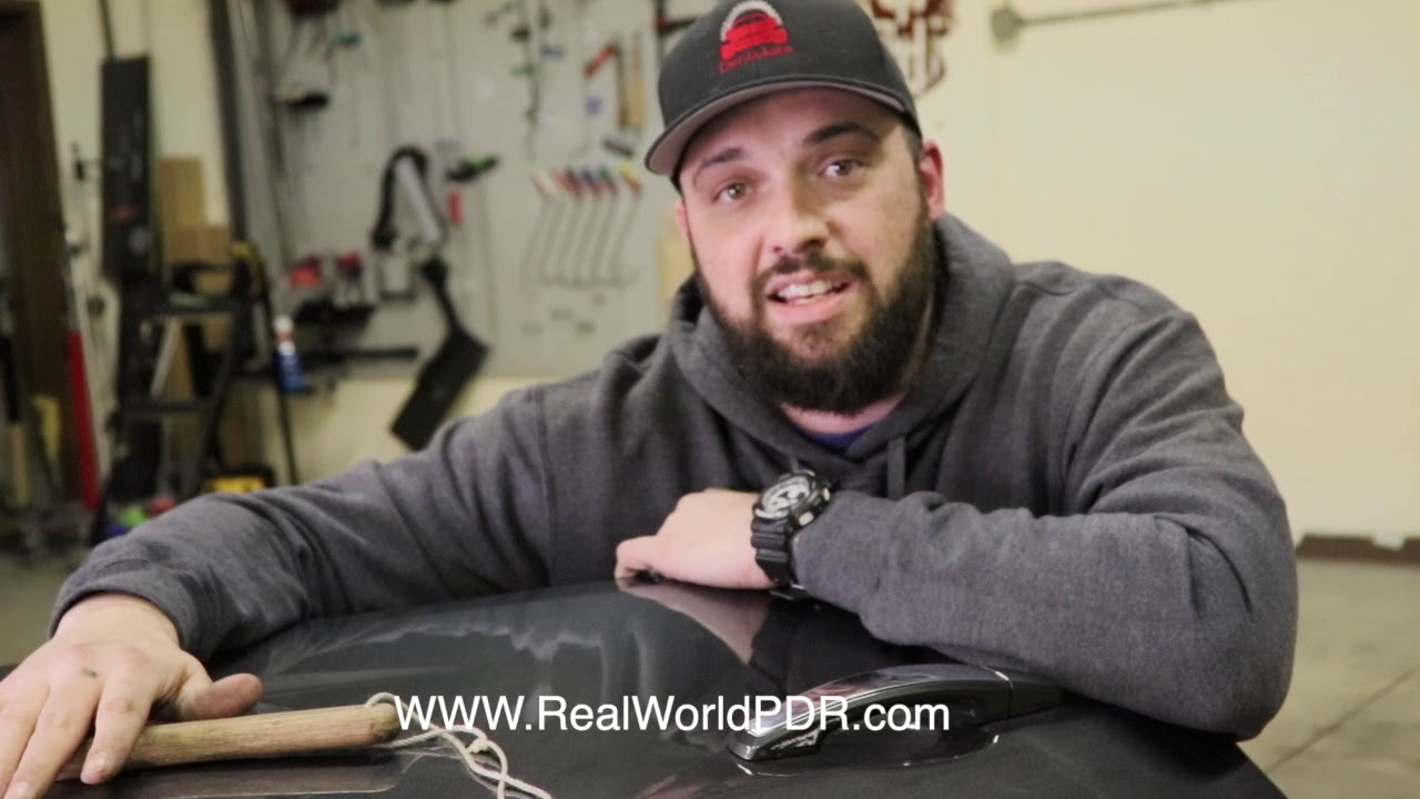 Learn Dent Repair \ Best advice ever \ PDR \ meant for serious techs only. how to repair dent in linoleum floor
