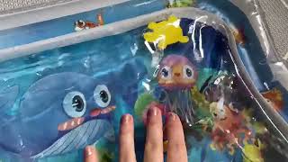 Amazon com Infinno Inflatable Tummy Time Mat Premium Baby Water Play Mat for Infants and Toddlers