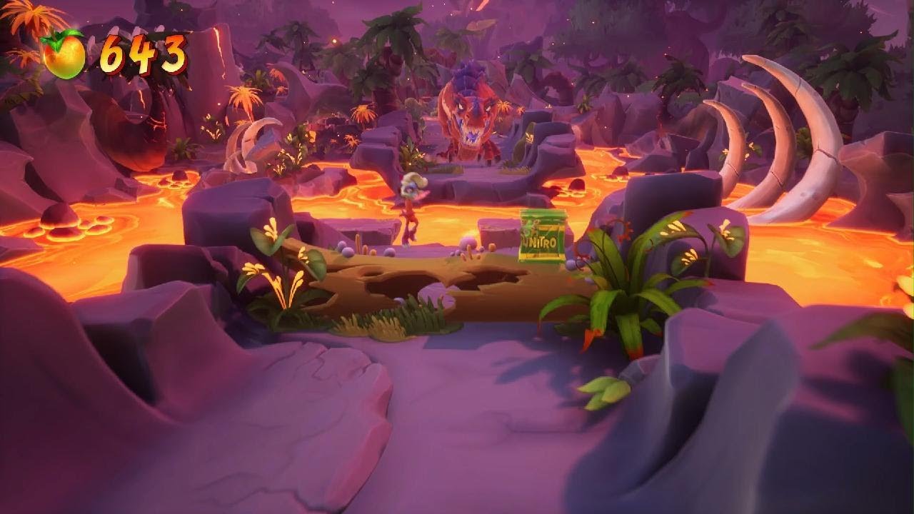 Crash Bandicoot 4 It's About Time Dino Dash YouTube