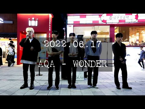 [AQA 아큐아] <strong>220617</strong> 홍대공연 2차 마지막곡 / AQA 아큐아 - WONDER 원더 (AQA ORIGINAL SONG)