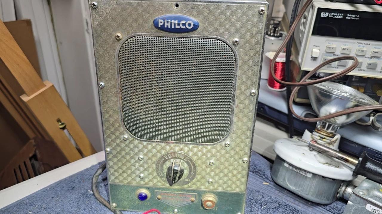Philco Model 7030 Signal Tracer Dynamic Tester Repair Restore - YouTube