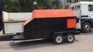 Shipped recycler for asphalt RA-800 | TM TICAB LTD