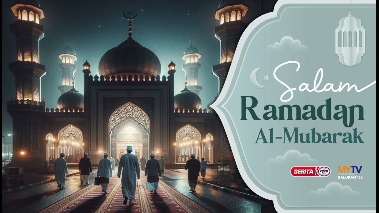 IKLAN WAKTU BERBUKA PUASA & AZAN MAGHRIB 1445H / 2024M tv1 RTM