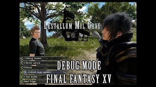 Final Fantasy XV Tutorial Debug Mode PT BR