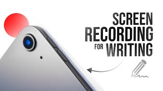 How to Record Note Writing on iPad (tutorial)