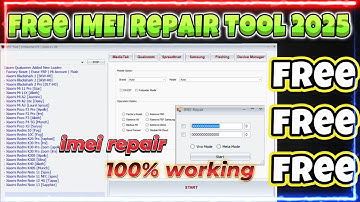 Free IMEI Repair Tool 2025 – Works on All Models | Fix IMEI on All Android (Vivo, Oppo, Samsung, MTK