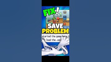 How to Fix! 🤯 Save Problem in Pokemon Silver Yellow #pokemon  #pikachu #viralshorts