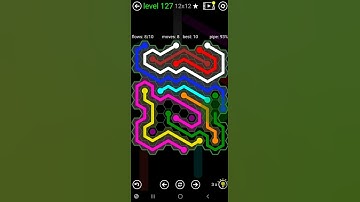 How To Solve Flow Free Hexes Extreme Pack 2 Level 127 12x12 Board Walk Through Solution Walkthrough