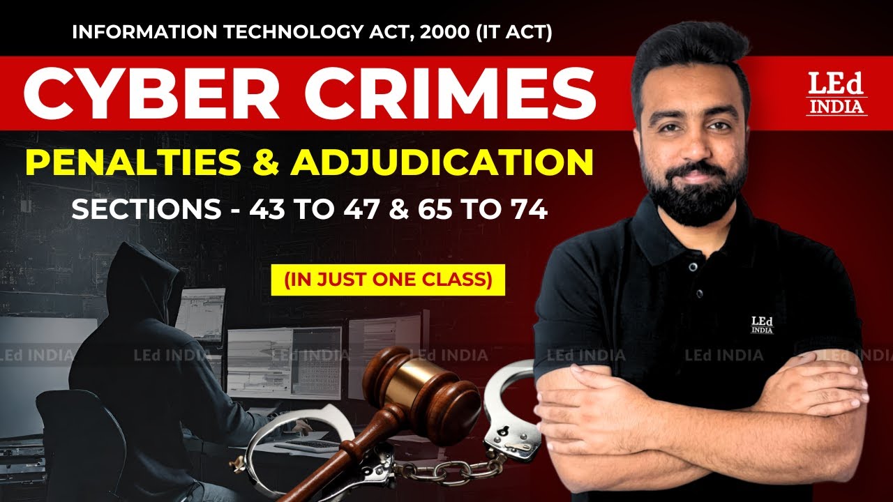Cyber Crimes Penalties Adjudication UGC NET UPSC CLAT LEd cyber-crimes-penalties-adjudication-ugc-net-upsc-clat-led