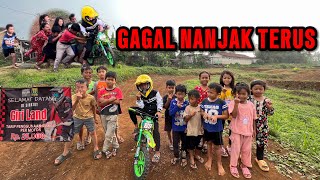 TRAIL MINI GAGAL NANJAK LAGI DI SIRKUIT GIRI LAND KALAPANUNGGAL || TANJAKANNYA EKSTRIM‼️