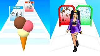 Build A Queen vs Ice Cream Rush - All Levels SpeedRun Gameplay Android iOS Ep 1 screenshot 3