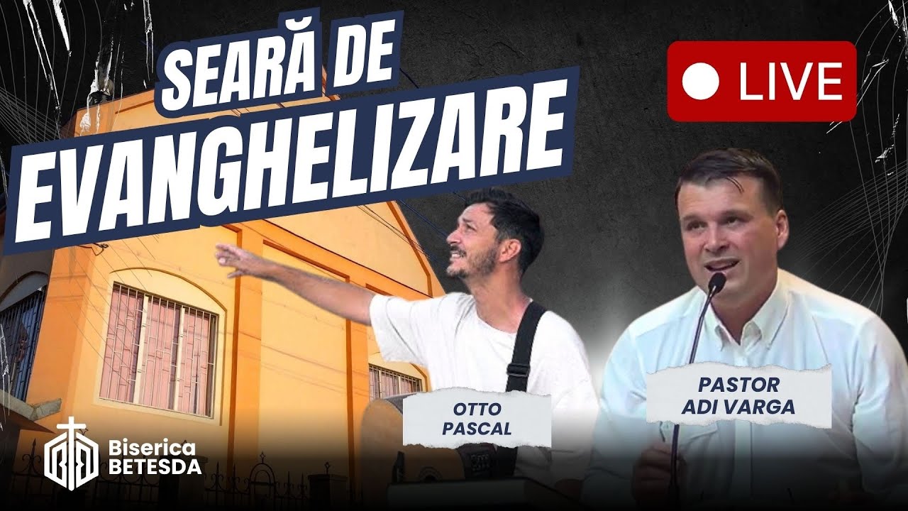 Joi seara l 19 februarie 2026 | Evanghelizare | Pastor Adi Varga