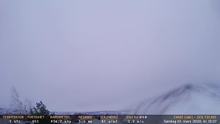 Timelapse Cam 1 - 1. mars 2020