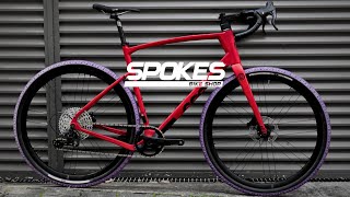Bicicleta Ceepo Rindo Aero Gravel Hanami Red com Câmbio Campagnolo