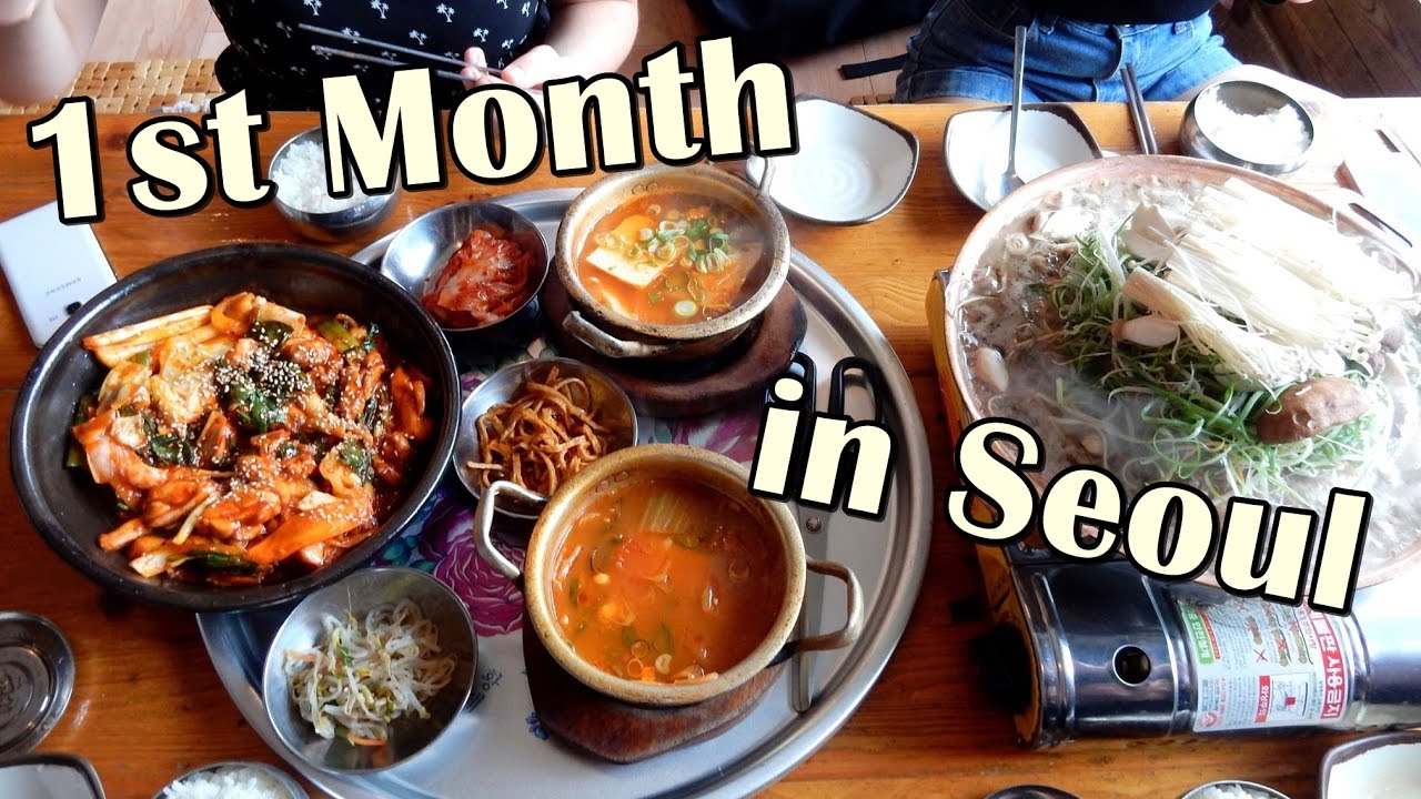 First Month in Seoul, South-Korea! [Studying Abroad] - YouTube