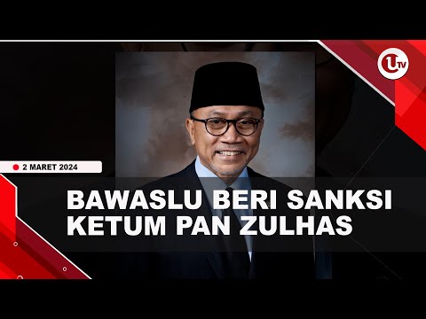 ZULKIFLI HASAN MELANGGAR ATURAN KAMPANYE | U-NEWS