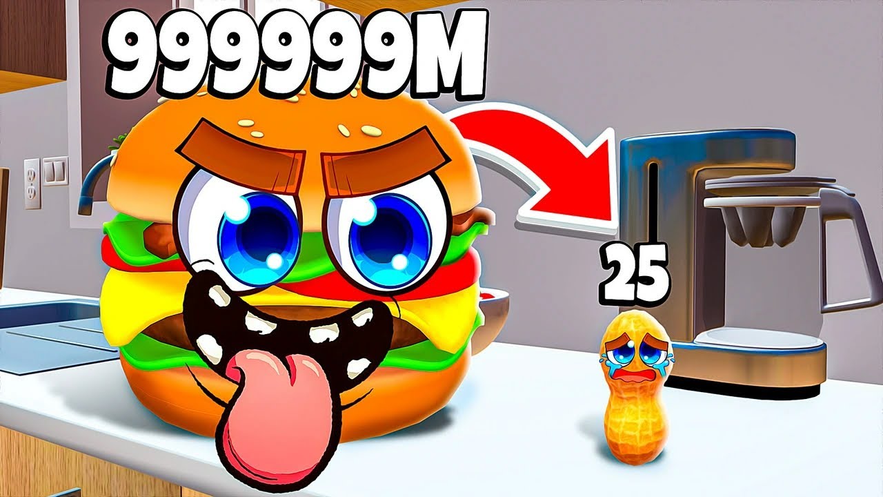 Kleinstes ESSEN zum GRÖßTEN ESSEN upgraden in Roblox!🍰