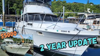 Tour of ABANDONED 40 Year Old Yacht | 2 Year Update |  Ep. 19