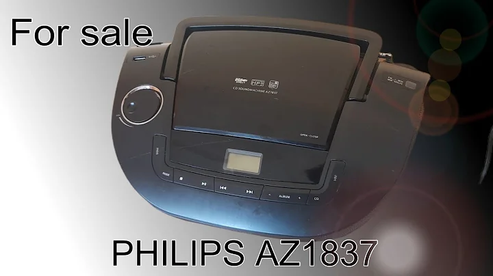 philips az 1837/73 |boombox |fmradio|