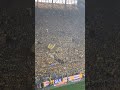 جمهور دورتموند المرعب قبل مباراه حسم الدوري