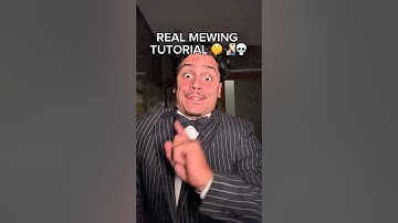 REAL MEWING TUTORIAL🤫🧏🏻‍♂️💀#real #mewing #tutorial #stepbystep #shelove