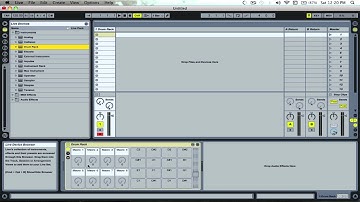 Ableton Live 8 Tutorial - Part 1 - Layout and Interface