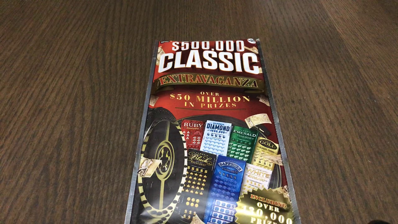 NEW TICKET!!! $500,000 CLASSIC EXTRAVAGANZA | OLG, ONTARIO LOTTERY & GAMING