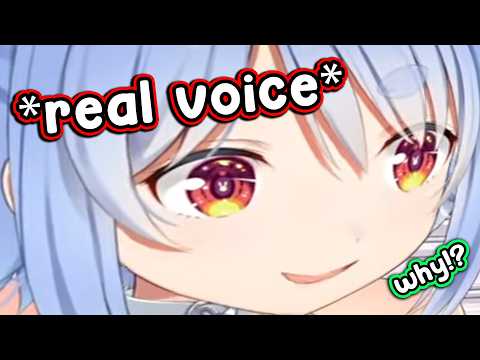 When Pekora's REAL VOICE Comes Out...