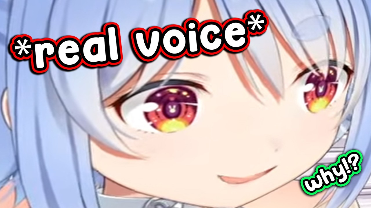 When Pekora's REAL VOICE Comes Out...