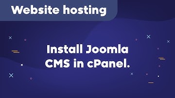 How to install Joomla CMS in cPanel.
