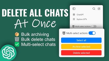 How to Delete All Chats at Once in ChatGPT 2025 (Quick & Easy Guide)