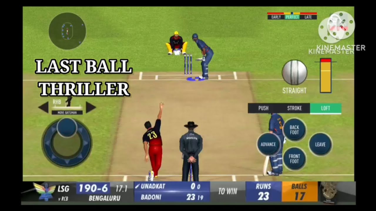 LAST BALL THRILLER RCB VS LSG TATA IPL 2023 RC20 - YouTube