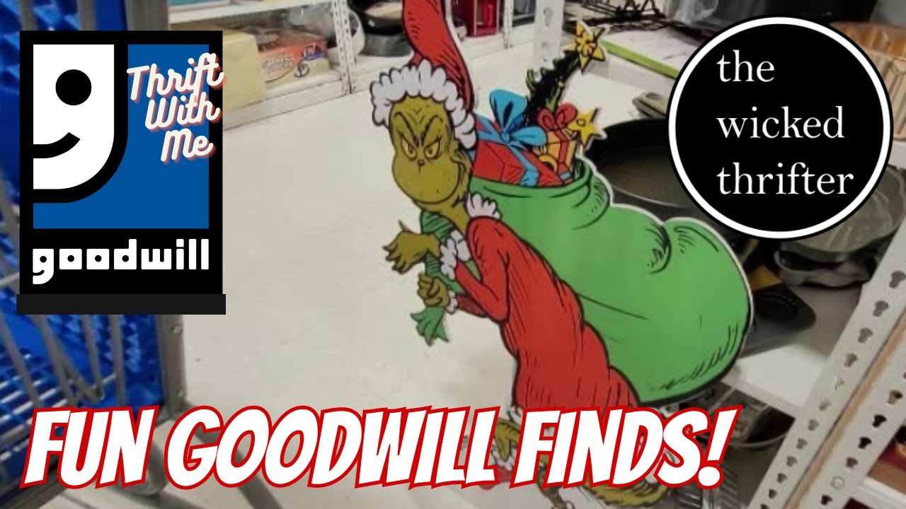 Thrift with Me GOODWILL eBay Full Time Reseller 12/5/23 YouTube