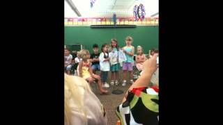 Kalei graduating Pre School and Morgans Spring Show 10