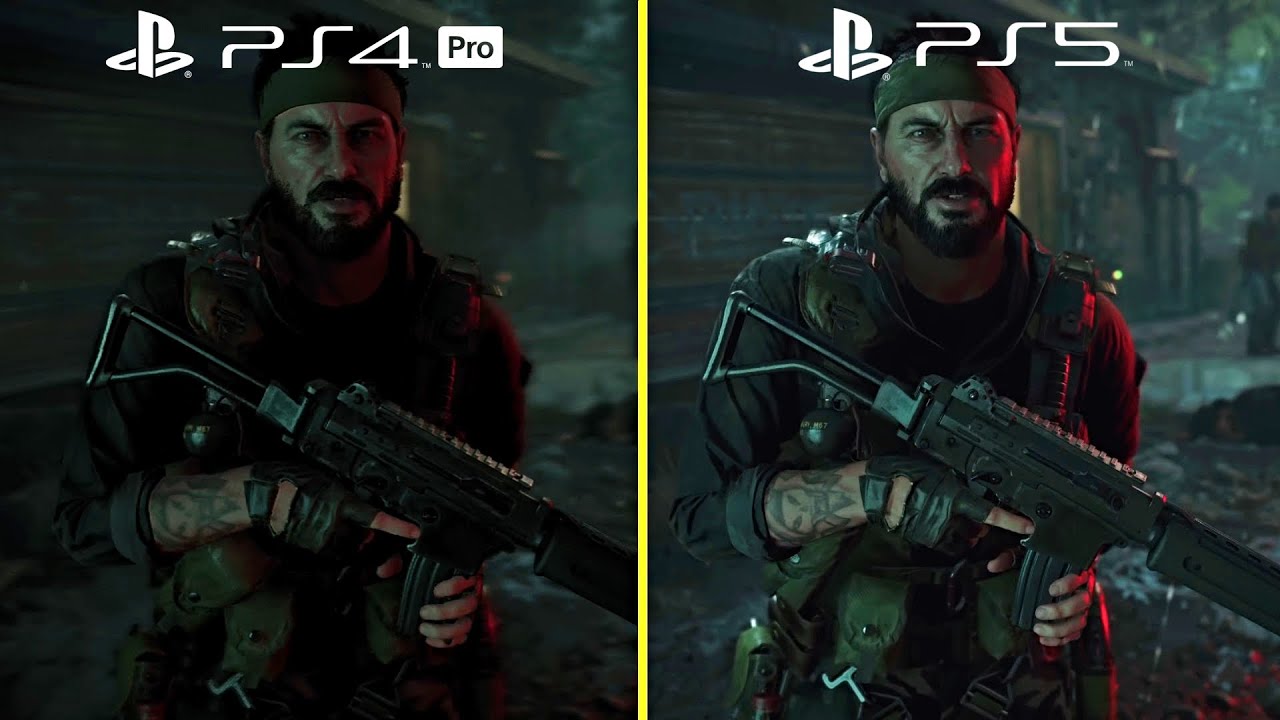 Call Of Duty Black Ops Cold War Ps5 Vs Ps4 Pro Graphics Comparison 4k Youtube