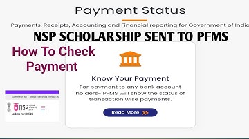 Nsp Payment Sent To PFMS How To Check Payment snp Nsp Payment Track