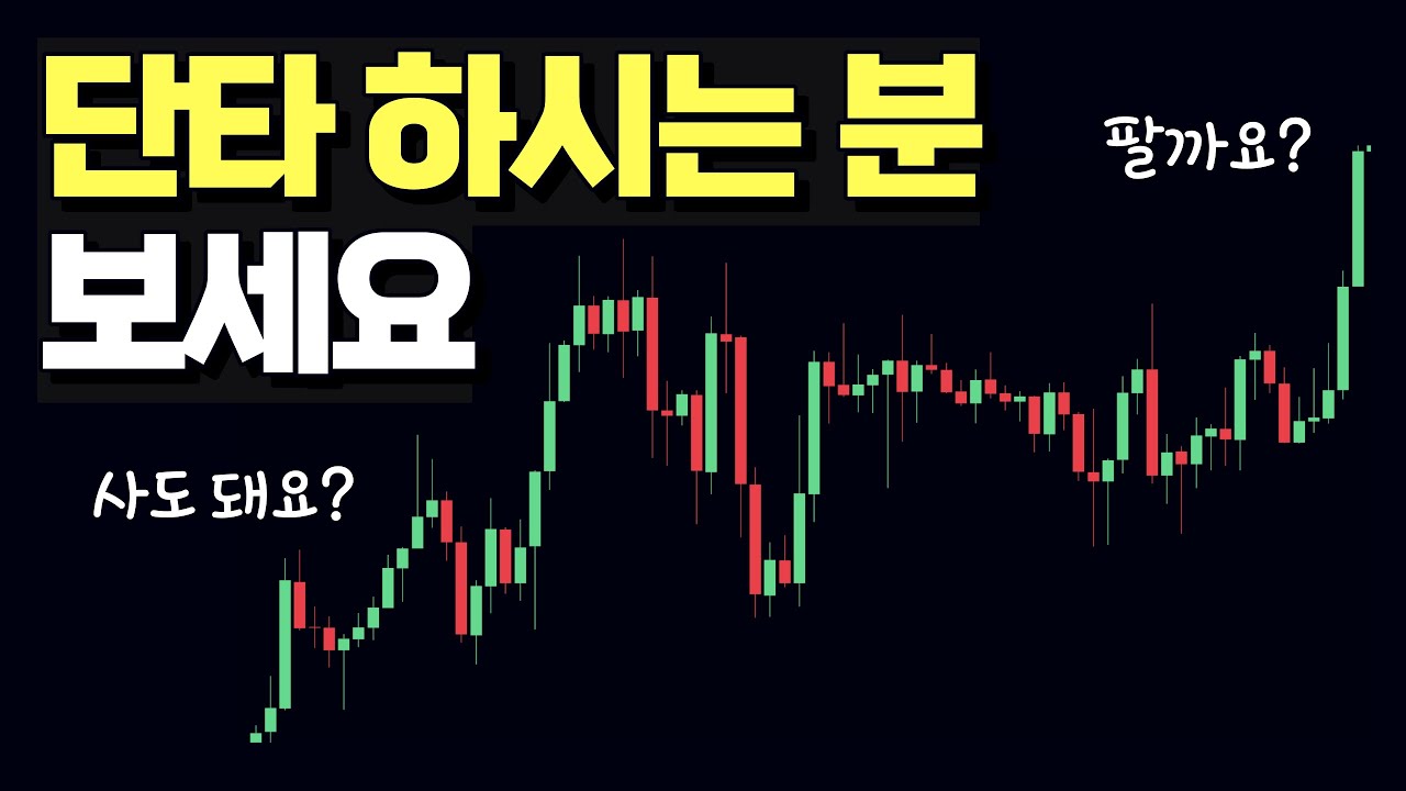 상승장에서 단타 타이밍 찾고 리스크 관리 방법