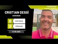 Cristian dess allenatore castiadas 31052024  diario sportivo