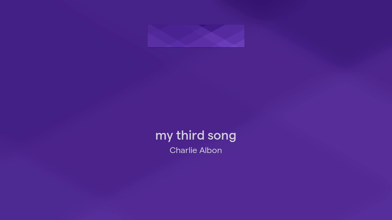 my third song - YouTube