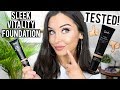 TESTING SLEEK VITALITY FOUNDATION! WEAR TEST &amp; REVIEW | KatesBeautyStation