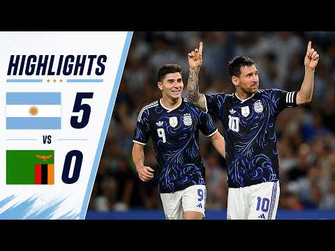 a9game x incesunited - Highlights Argentina 5-0 Zambia 2026