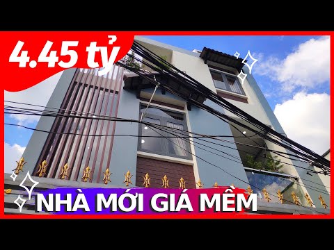 Bán Nhà Quận 7 Đường Gò Ô Môi. DT 6x9m, Trệt 2 Lầu ST. Chính Chủ Xây Kiên Cố. Giá 4.45 Tỷ